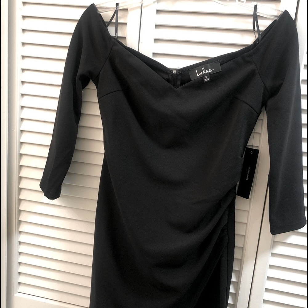 Baby Be Mine Off-the-shoulder Bodycon Dress